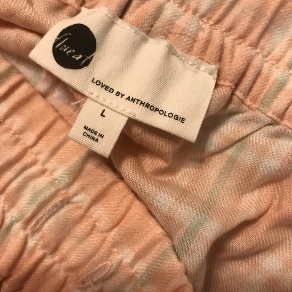 Anthropologie Floreat Patchwork Sleep Pants size L - Picture 3 of 3